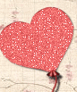 Gif animé coeur ballons